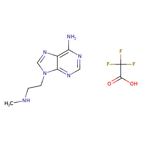 9-[2-(methylamino)ethyl]-9H-purin-6-amine, trifluoroacetic acid