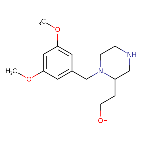 2-[1-(3,5-Dimethoxybenzyl)-2-piperazinyl]ethanol