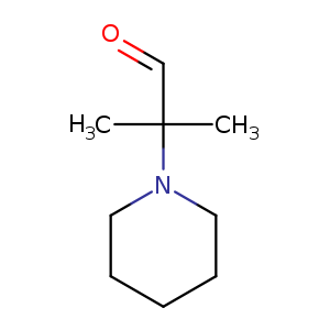 2-Methyl-2-piperidinopropanal