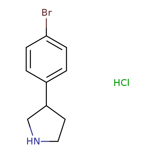 3-(4-Bromophenyl)pyrrolidine hydrochloride
