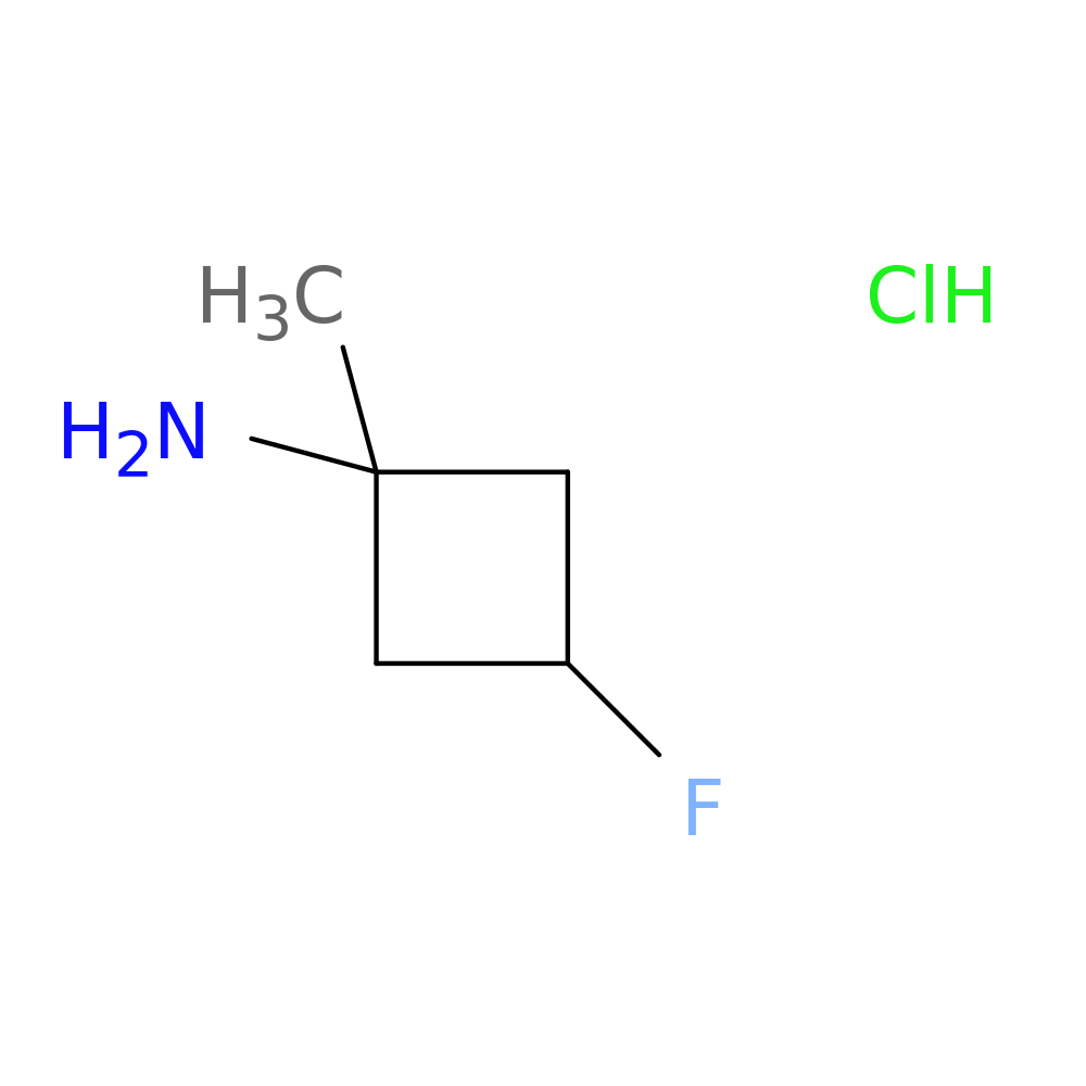 3-fluoro-1-methylcyclobutan-1-amine hydrochloride