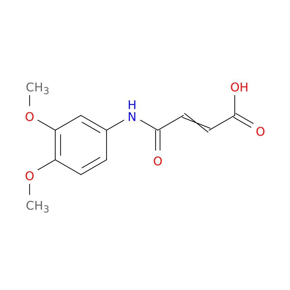 (Z)-4-(3,4-DIMETHOXYPHENYLAMINO)-4-OXOBUT-2-ENOIC ACID