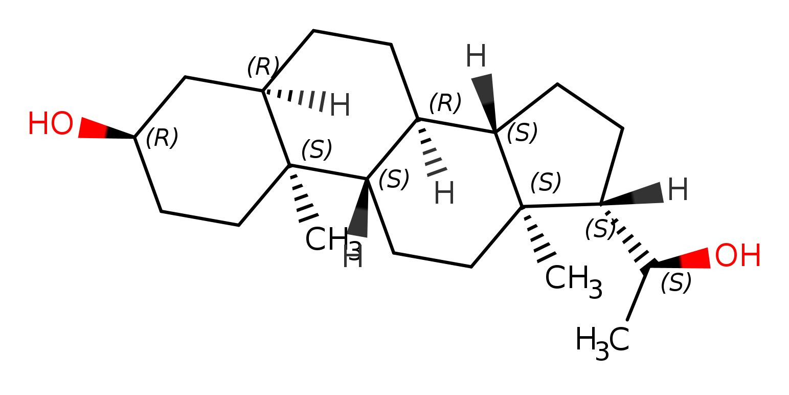 5β-Pregnane-3α,20α-diol