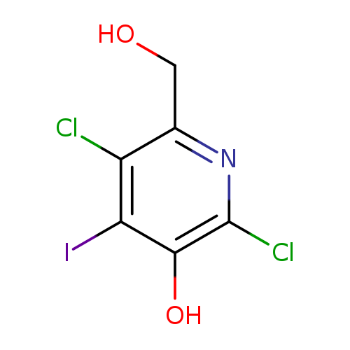 2,5-Dichloro-6-(hydroxymethyl)-4-iodopyridin-3-ol