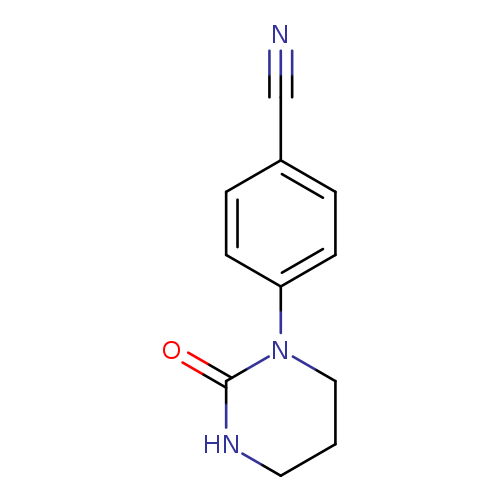 4-(2-oxo-1,3-diazinan-1-yl)benzonitrile