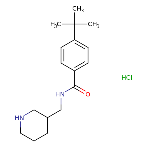 4-tert-Butyl-n-[(piperidin-3-yl)methyl]benzamide hydrochloride
