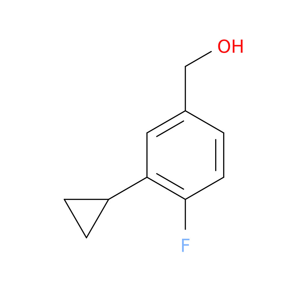 (3-Cyclopropyl-4-fluorophenyl)methanol