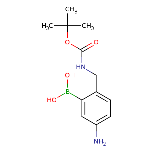 5-Amino-2-(BOC-amino)methyl)phenylboronic acid