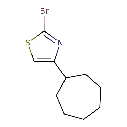 2-bromo-4-cycloheptyl-1,3-thiazole