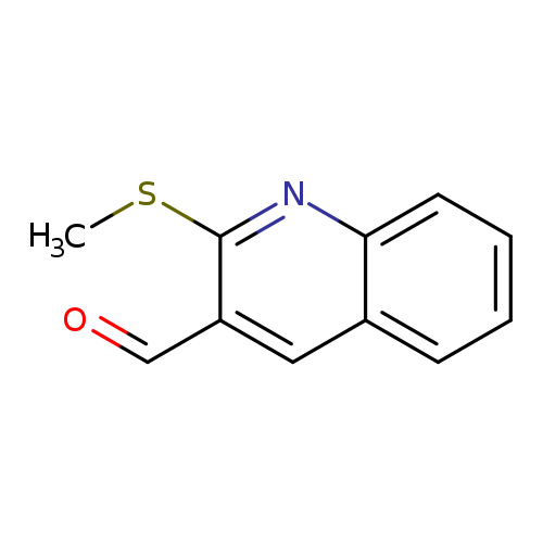 2-(methylsulfanyl)quinoline-3-carbaldehyde