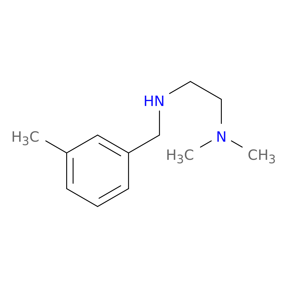 [2-(dimethylamino)ethyl][(3-methylphenyl)methyl]amine