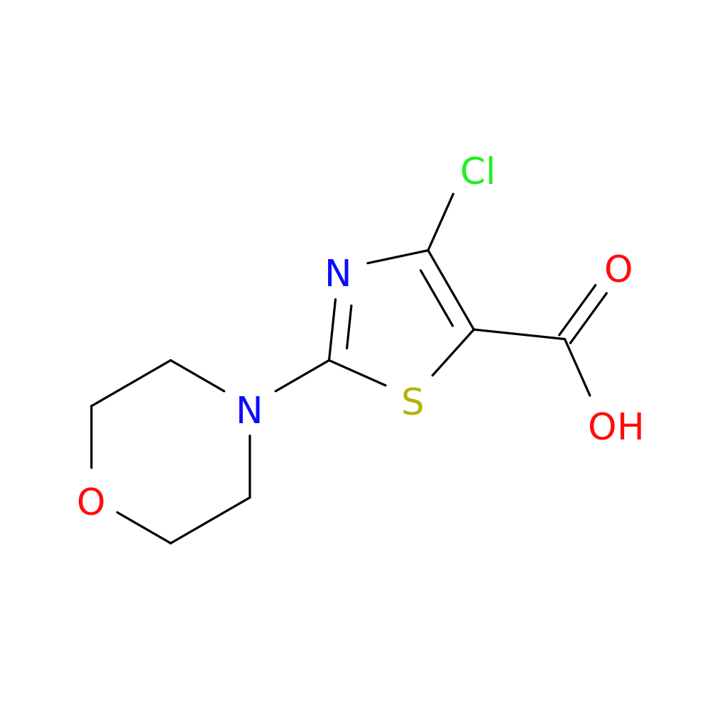 4-Chloro-2-(morpholin-4-yl)-1,3-thiazole-5-carboxylic acid