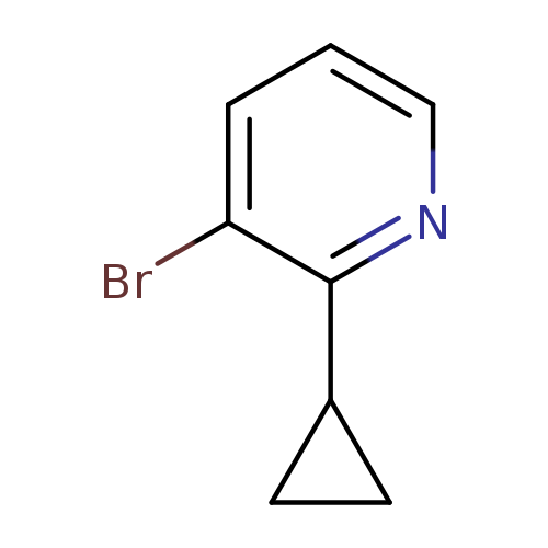 3-Bromo-2-cyclopropylpyridine