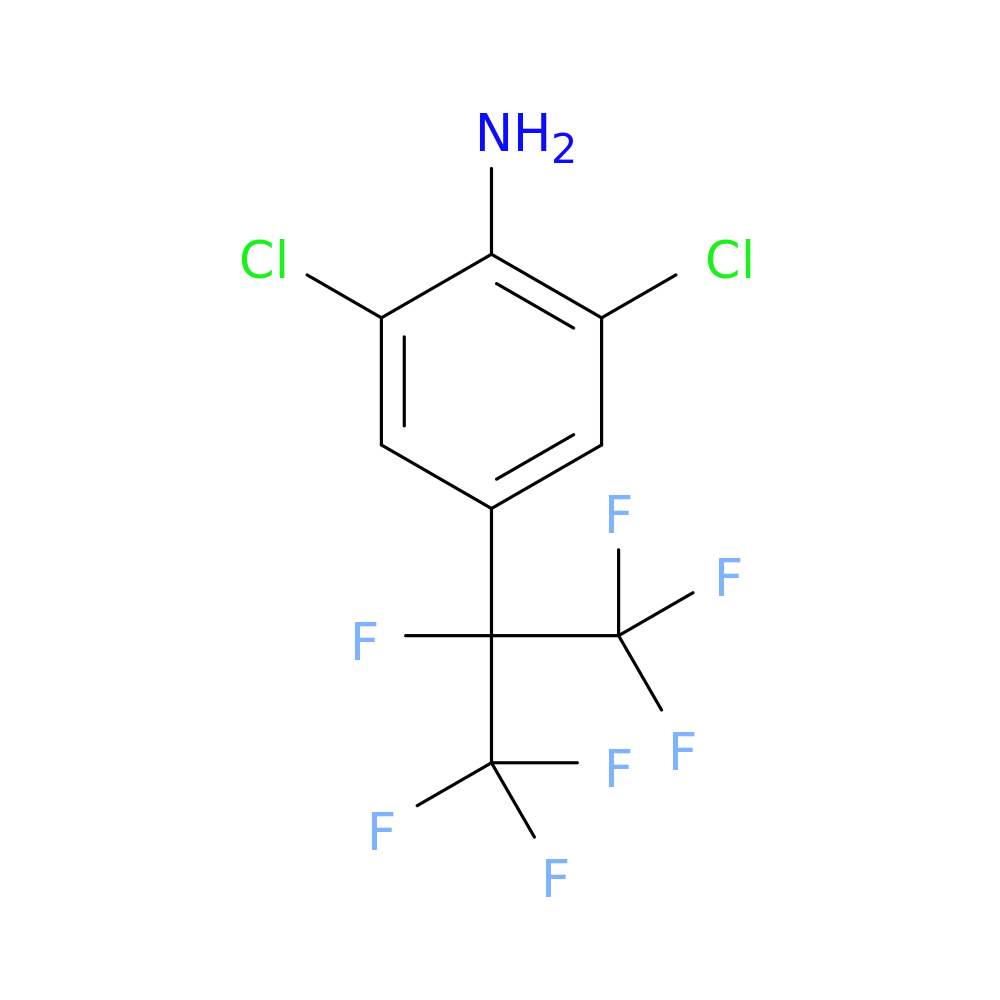2,6-Dichloro-4-(perfluoropropan-2-yl)aniline