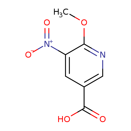 6-Methoxy-5-nitro-3-pyridinecarboxylic acid