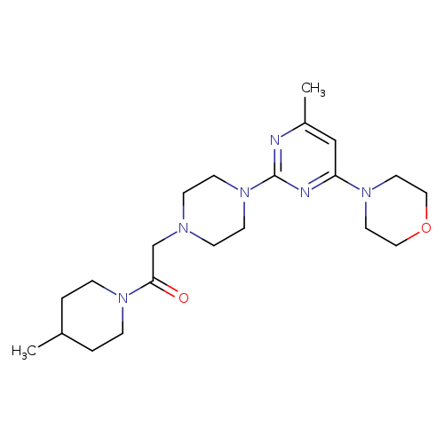 2-{4-[4-methyl-6-(morpholin-4-yl)pyrimidin-2-yl]piperazin-1-yl}-1-(4-methylpiperidin-1-yl)ethan-1-one