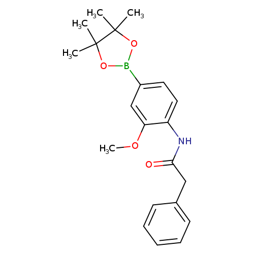 N-(2-methoxy-4-(4,4,5,5-tetramethyl-1,3,2-dioxaborolan-2-yl)phenyl)-2-phenylacetamide