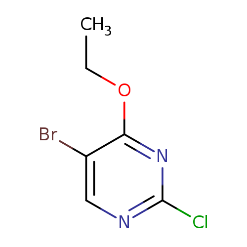 Pyrimidine, 5-bromo-2-chloro-4-ethoxy-