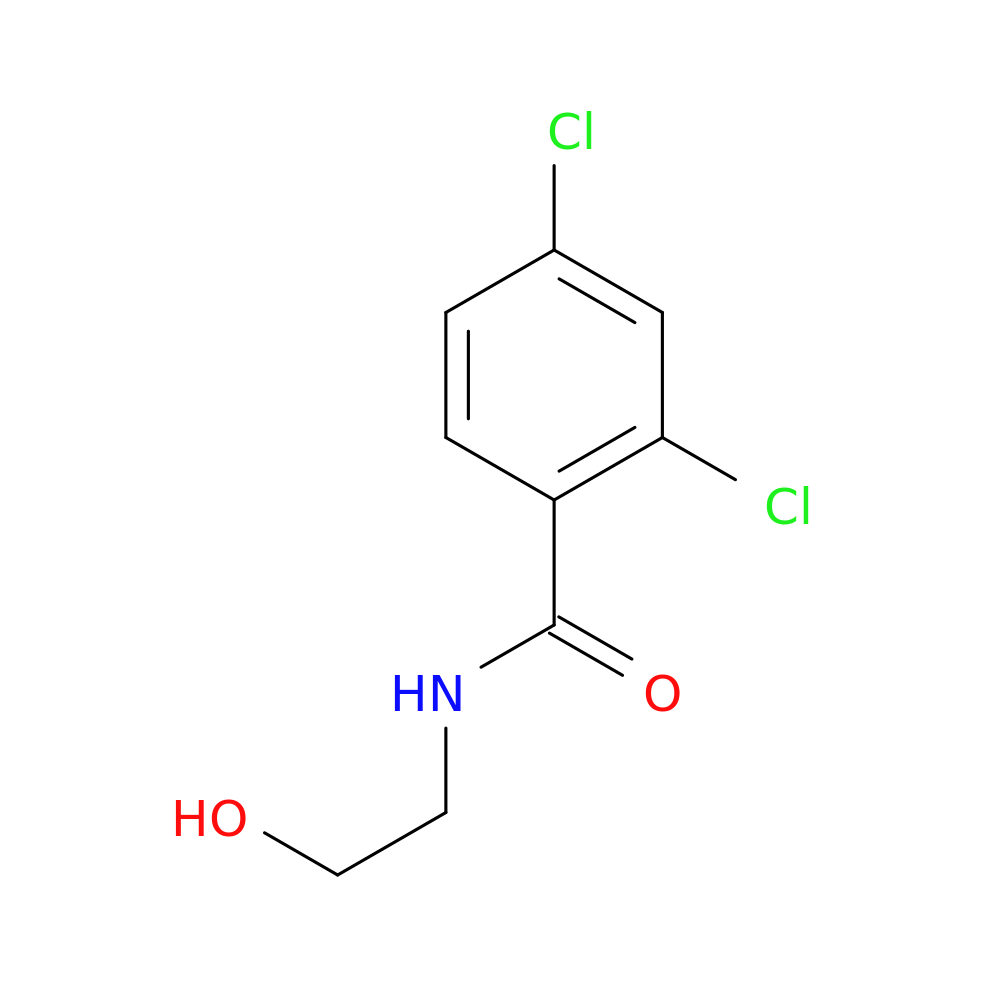 Benzamide, 2,4-dichloro-N-(2-hydroxyethyl)-