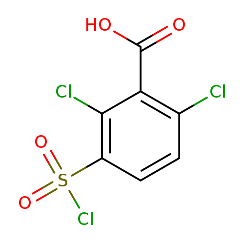 2,6-Dichloro-3-chlorosulfonyl-benzoic acid