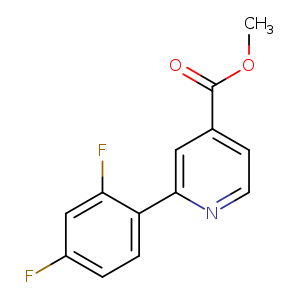 Methyl 2-(2,4-difluorophenyl)pyridine-4-carboxylate