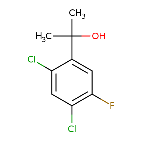 2-(2,4-Dichloro-5-fluorophenyl)propan-2-ol