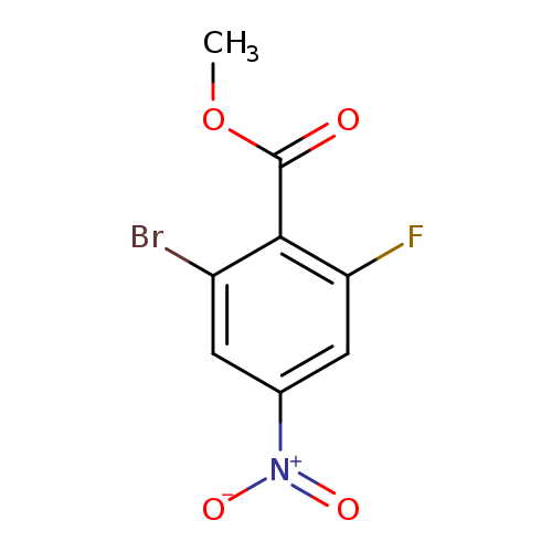 methyl2-bromo-6-fluoro-4-nitrobenzoate