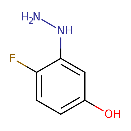 4-fluoro-3-hydrazinylphenol