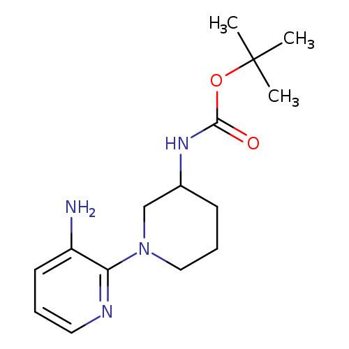 tert-Butyl (1-(3-aminopyridin-2-yl)piperidin-3-yl)carbamate