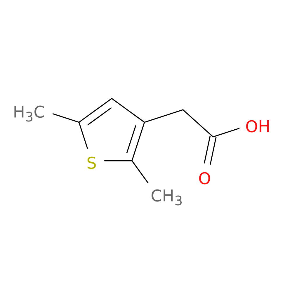 2-(2,5-dimethylthiophen-3-yl)acetic acid