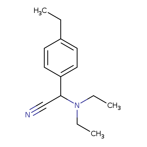 2-(Diethylamino)-2-(4-ethylphenyl)acetonitrile