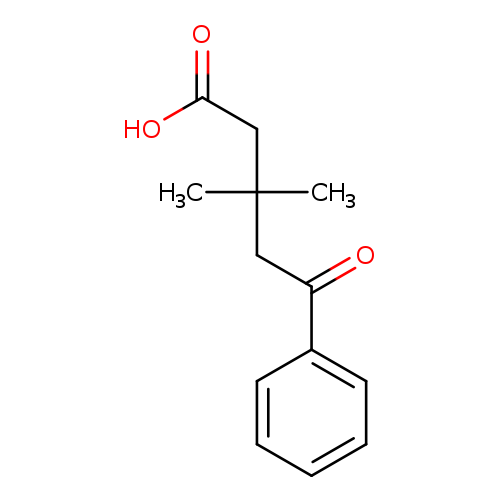 3,3-dimethyl-5-oxo-5-phenylpentanoic acid