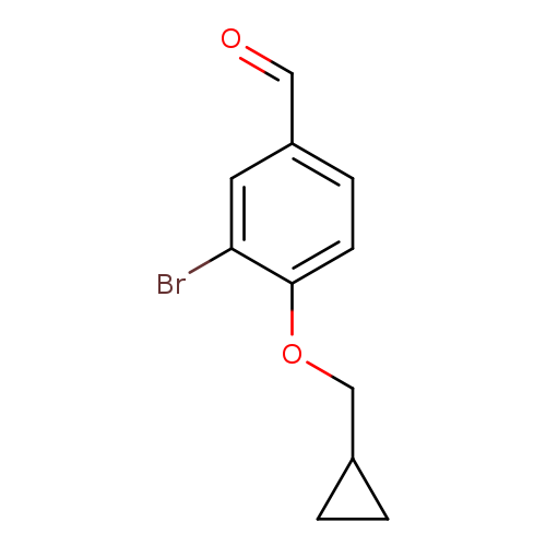 3-Bromo-4-(cyclopropylmethoxy)benzaldehyde