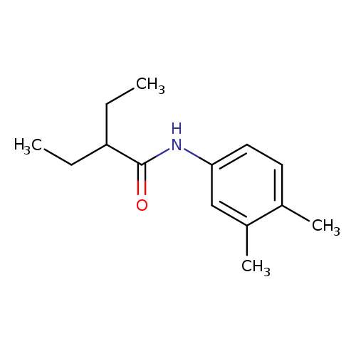 N-(3,4-dimethylphenyl)-2-ethylbutanamide