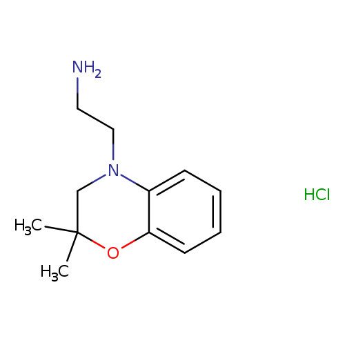 2-(2,2-dimethyl-3,4-dihydro-2H-1,4-benzoxazin-4-yl)ethan-1-amine hydrochloride