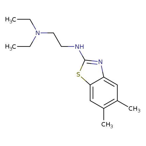 N'-(5,6-Dimethyl-1,3-benzothiazol-2-yl)-N,N-diethylethane-1,2-diamine