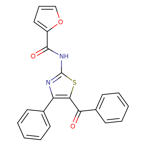 N-(5-benzoyl-4-phenyl-1,3-thiazol-2-yl)furan-2-carboxamide