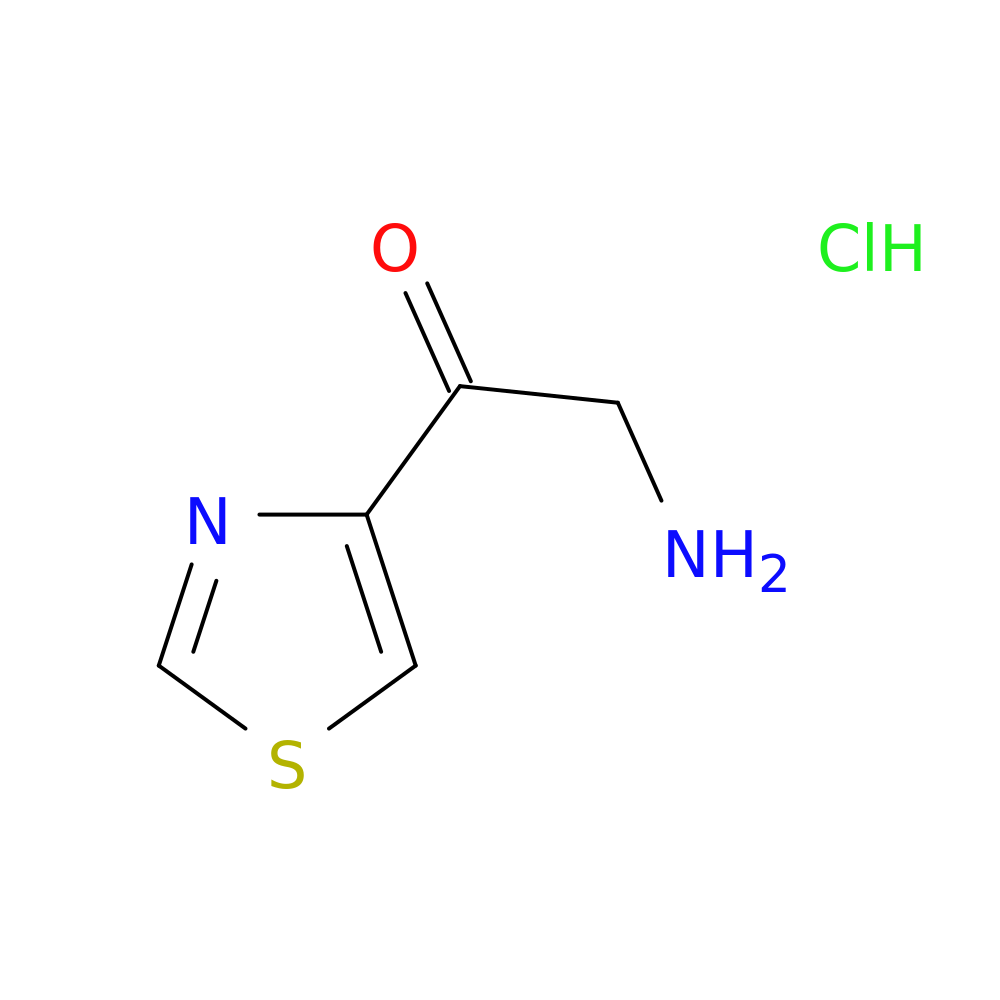 2-amino-1-(1,3-thiazol-4-yl)ethan-1-one hydrochloride