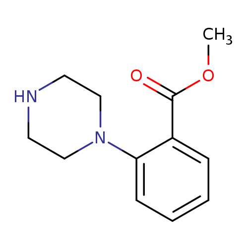 Benzoic acid, 2-(1-piperazinyl)-, methyl ester