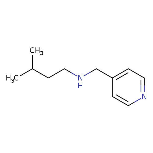 (3-Methyl-butyl)-pyridin-4-ylmethyl-amine