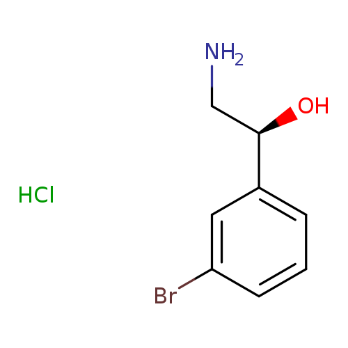 (1S)-2-amino-1-(3-bromophenyl)ethan-1-ol hydrochloride