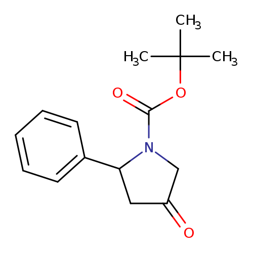 tert-Butyl 4-oxo-2-phenylpyrrolidine-1-carboxylate