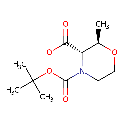 3,4-Morpholinedicarboxylic acid, 2-methyl-, 4-(1,1-dimethylethyl) ester, (2R,3S)-