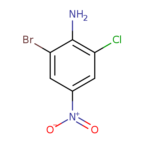 Benzenamine, 2-​bromo-​6-​chloro-​4-​nitro-