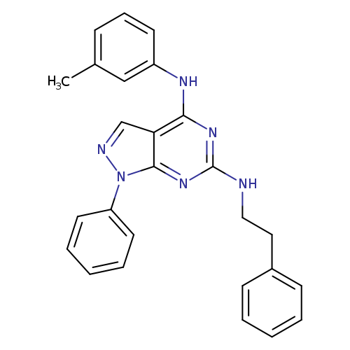 N4-(3-methylphenyl)-1-phenyl-N6-(2-phenylethyl)-1H-pyrazolo[3,4-d]pyrimidine-4,6-diamine