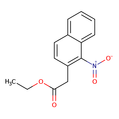 ethyl 2-(1-nitronaphthalen-2-yl)acetate