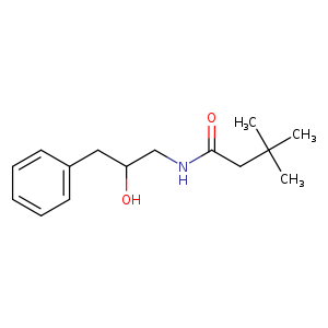 N-(2-hydroxy-3-phenylpropyl)-3,3-dimethylbutanamide