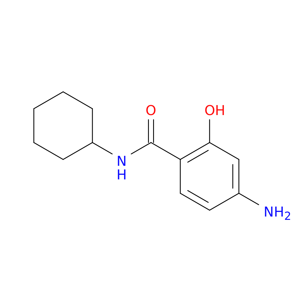 4-Amino-N-cyclohexyl-2-hydroxybenzamide
