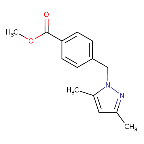 methyl 4-[(3,5-dimethyl-1H-pyrazol-1-yl)methyl]benzoate