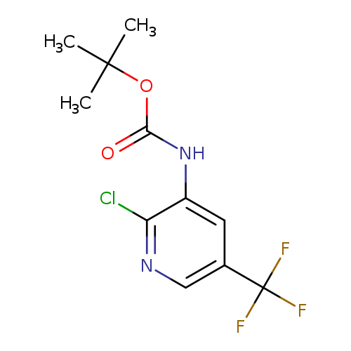 tert-Butyl 2-chloro-5-(trifluoromethyl)pyridin-3-ylcarbamate
